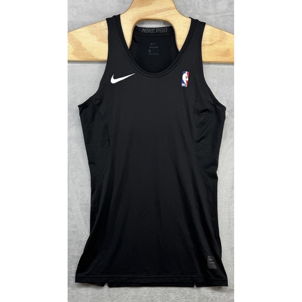 Nike Pro NBA HyperCool Tank Top Black Team Issued Men's Size Large L
